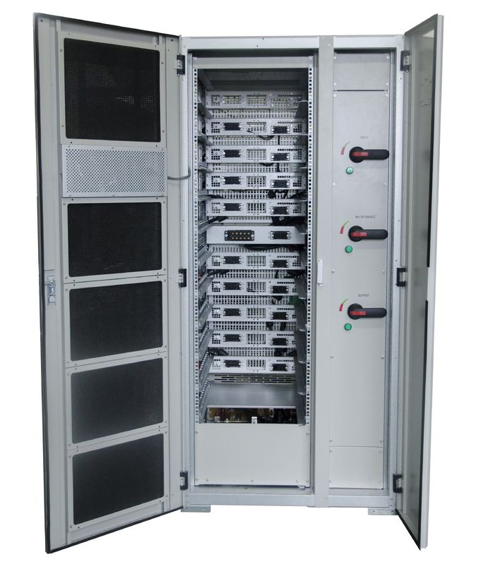 300kVA parallelo - l'unità del gruppo di continuità 1200kVA, annuncio pubblicitario statico del commutatore aumenta il backup di batteria