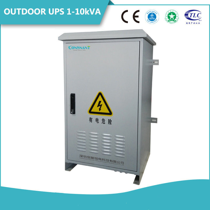 I sistemi all'aperto di alta frequenza 2KVA UPS impermeabili con litio rivestono di ferro la batteria